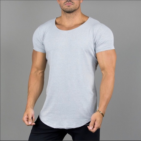alphalete scoop neck tee